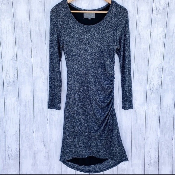 Evereve Sunday in Brooklyn Winter Knit Dress Size Medium M Lined Grey Cozy NEW - Picture 5 of 9